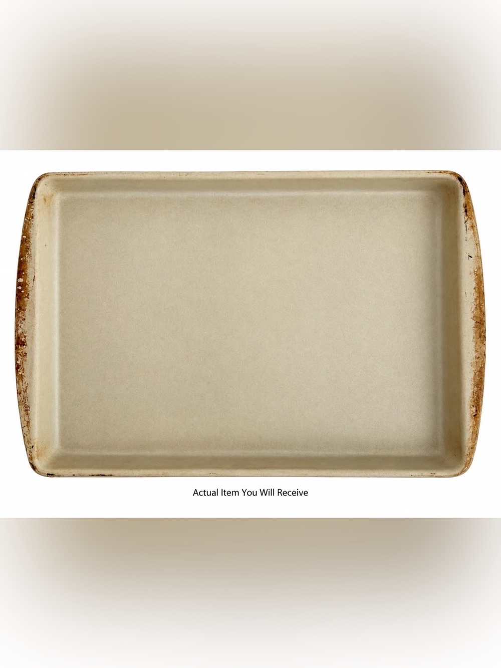 🍪 Pampered Chef Large Stone Bar Pan 11.25x17.75 Family Heritage Stoneware 🍪